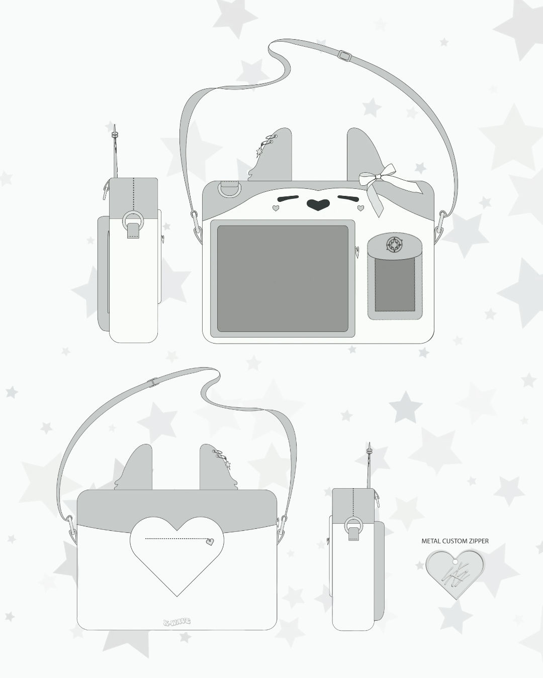 PRE-ORDER] Wolf Chan ITA Bag (K-Wave Original) | K-Wave