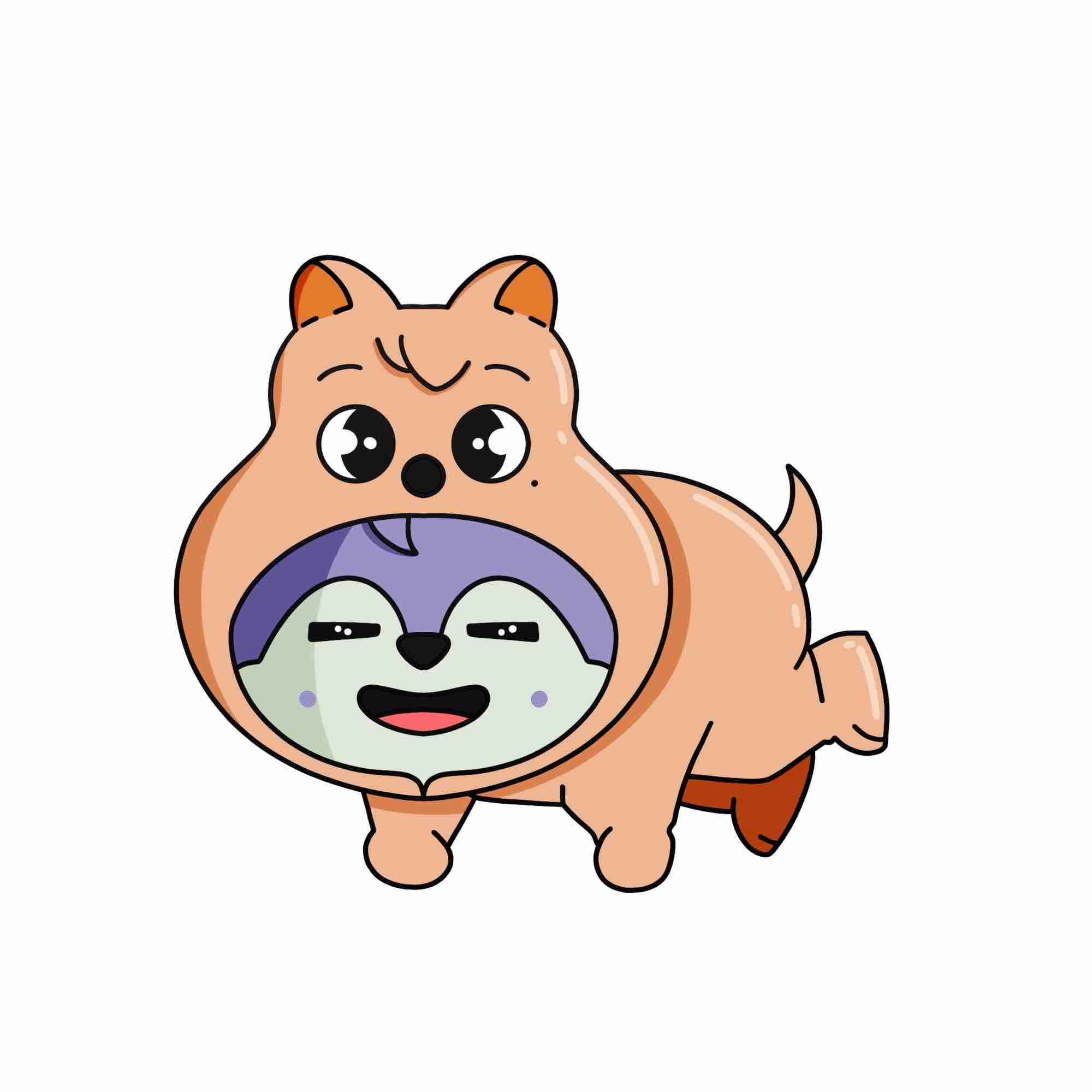 Stray Kids - SKZOO Wolf Chan Han Quokka Costume Keychain | K-Wave